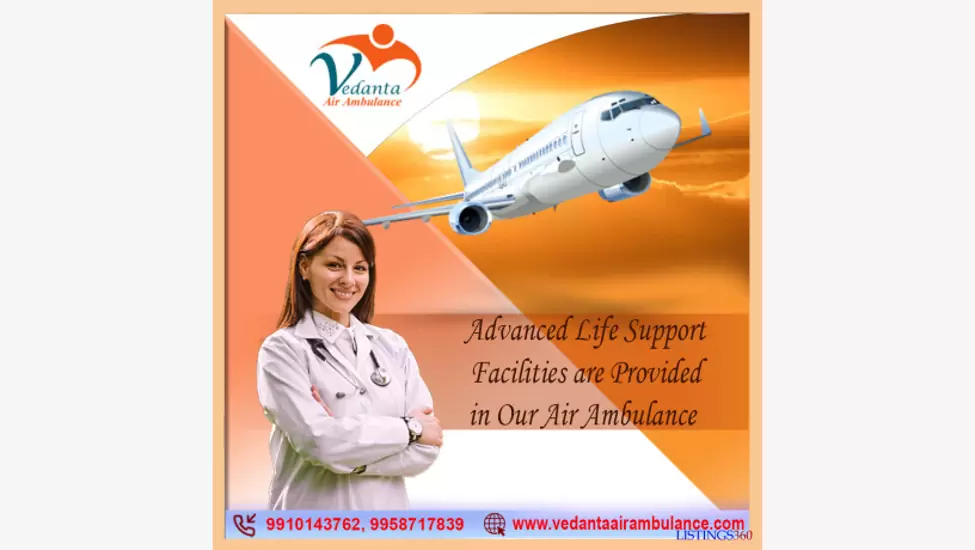 Get Emergency Patient Rehabilitation by Vedanta Air Ambulance Service in Bhubaneswar