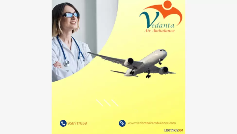 Get Safe Patient Transportation to any City by Vedanta Air Ambulance Service in Gorakhpur