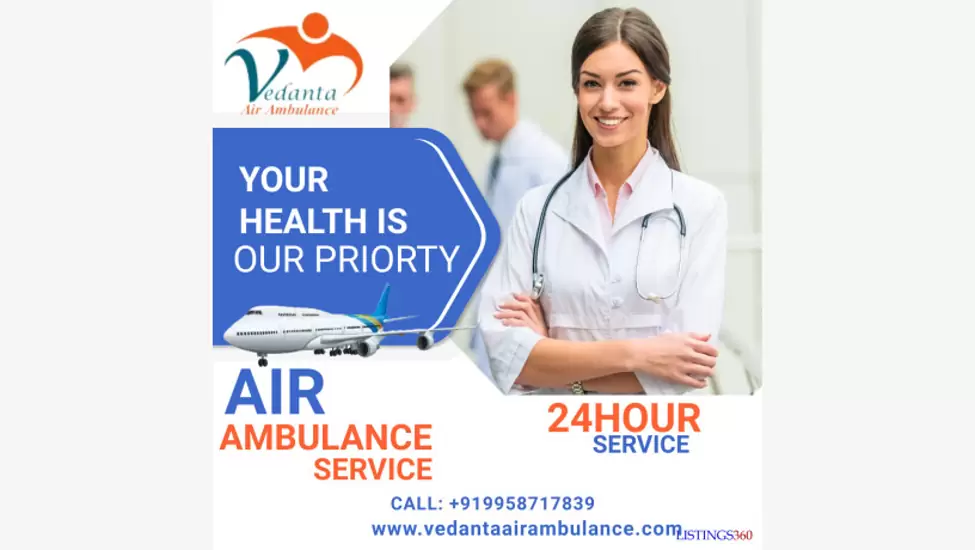 Use Life-Care Ventilator Setup by Vedanta Air Ambulance Service in Guwahati